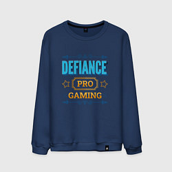Свитшот хлопковый мужской Игра Defiance PRO Gaming, цвет: тёмно-синий