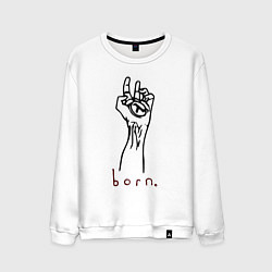 Мужской свитшот Half life - born