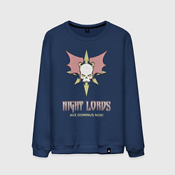 Мужской свитшот Повелители ночи хаос винтаж лого