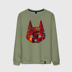 Мужской свитшот Кот из игры Stray