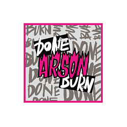 Свитшот хлопковый мужской Arson j-hope BTS, цвет: белый — фото 2