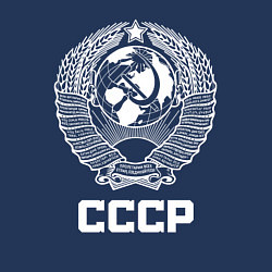 Свитшот хлопковый мужской Герб СССР, цвет: тёмно-синий — фото 2