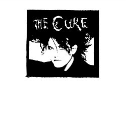 Свитшот хлопковый мужской The Cure Роберт Смит, цвет: белый — фото 2