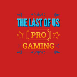 Свитшот хлопковый мужской Игра The Last Of Us pro gaming, цвет: красный — фото 2