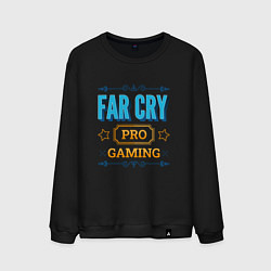 Свитшот хлопковый мужской Игра Far Cry pro gaming, цвет: черный