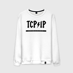 Мужской свитшот TCPIP Connecting people since 1972