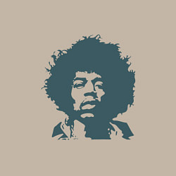 Свитшот хлопковый мужской Джими Хендрикс, цвет: миндальный — фото 2