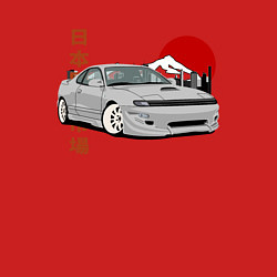 Свитшот хлопковый мужской Celica gt-four st183 JDM, цвет: красный — фото 2