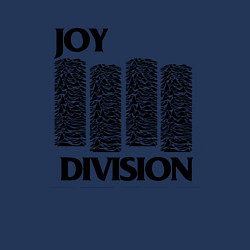 Свитшот хлопковый мужской Joy Division - rock, цвет: тёмно-синий — фото 2