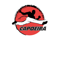 Свитшот хлопковый мужской Capoeira - fighter jump, цвет: белый — фото 2