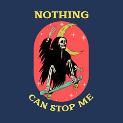 Свитшот хлопковый мужской Nothing can stop me, цвет: тёмно-синий — фото 2