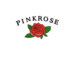 Свитшот хлопковый мужской Pink rose, цвет: белый — фото 2