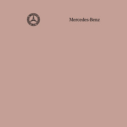 Свитшот хлопковый мужской Logo Mercedes-Benz, цвет: пыльно-розовый — фото 2