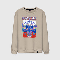 Мужской свитшот Россия Герб Флаг