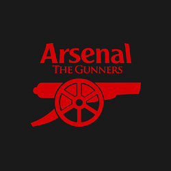 Свитшот хлопковый мужской Arsenal: The gunners, цвет: черный — фото 2