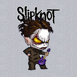 Свитшот хлопковый мужской Slipknot - art, цвет: меланж — фото 2