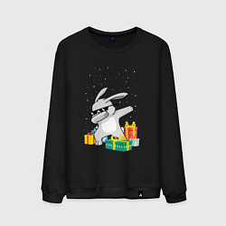 Мужской свитшот Кролик ДЭБ и новый год