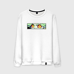 Мужской свитшот Ребекка из Киберпанка: Глаза