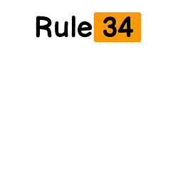 Свитшот хлопковый мужской Rule 34, цвет: белый — фото 2