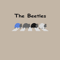 Свитшот хлопковый мужской The Beetles, цвет: миндальный — фото 2