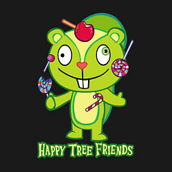 Свитшот хлопковый мужской Nutty, цвет: черный — фото 2