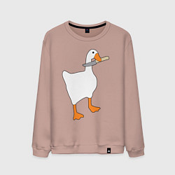 Мужской свитшот Опасный гусь