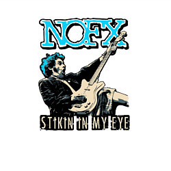 Свитшот хлопковый мужской Nofx панк рок группа, цвет: белый — фото 2