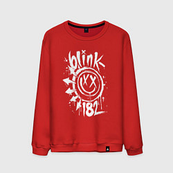 Мужской свитшот Blink 182 logo