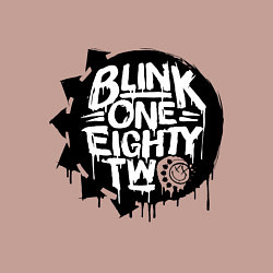 Свитшот хлопковый мужской Blink one eighty two, цвет: пыльно-розовый — фото 2