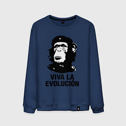 Мужской свитшот Да здравствует эволюция