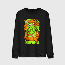 Мужской свитшот Осьминог-пират с веслом