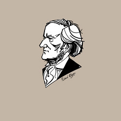 Свитшот хлопковый мужской Рихард Вагнер, цвет: миндальный — фото 2