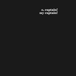 Свитшот хлопковый мужской O Captain, my Captain - Dead Poets Society, цвет: черный — фото 2