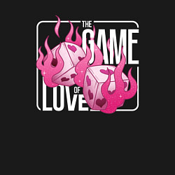 Свитшот хлопковый мужской The game of love, цвет: черный — фото 2