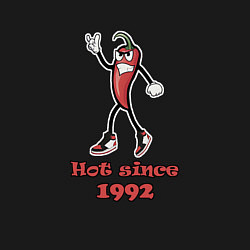 Свитшот хлопковый мужской Hot since 1992, цвет: черный — фото 2
