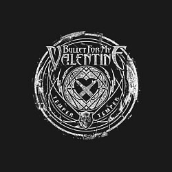Свитшот хлопковый мужской Bullet for my valentine rock, цвет: черный — фото 2