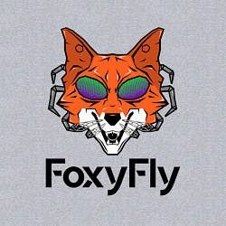 Свитшот хлопковый мужской FoxyFly, цвет: меланж — фото 2