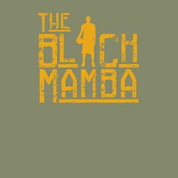 Свитшот хлопковый мужской The black mamba, цвет: авокадо — фото 2