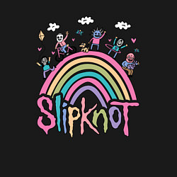 Свитшот хлопковый мужской Slipknot рисунок, цвет: черный — фото 2