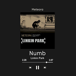 Свитшот хлопковый мужской Linkin Park Numb, цвет: черный — фото 2