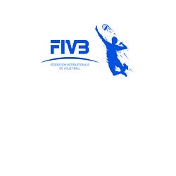 Свитшот хлопковый мужской FIVB, цвет: белый — фото 2