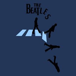 Свитшот хлопковый мужской The Beatles: break down, цвет: тёмно-синий — фото 2