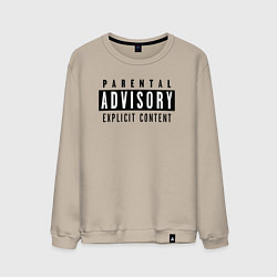 Мужской свитшот Parental advisory