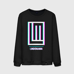 Мужской свитшот Lindemann glitch rock