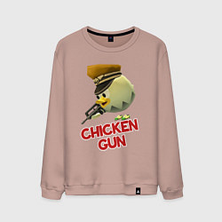 Мужской свитшот Chicken Gun logo
