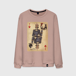 Мужской свитшот Fable III Джаспер, валет черви