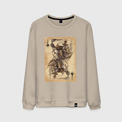 Мужской свитшот Fable III Воин бездны, валет крести