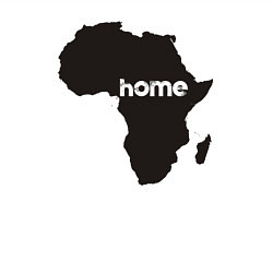 Свитшот хлопковый мужской Africa home, цвет: белый — фото 2