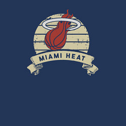 Свитшот хлопковый мужской Heat logo, цвет: тёмно-синий — фото 2