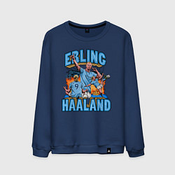 Мужской свитшот Эрлинг Холанд Манчестер Сити 9